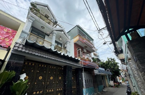 Bán Nhà Bà Hom, Gấn Chợ Phú Lâm Q6. Dt 37m2(5.7x8m). 3 tầng(3 PN). Hẻm 4M. Chỉ 4.59 tỷ.